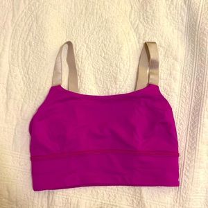 Lululemon Fuchsia Sports Bra